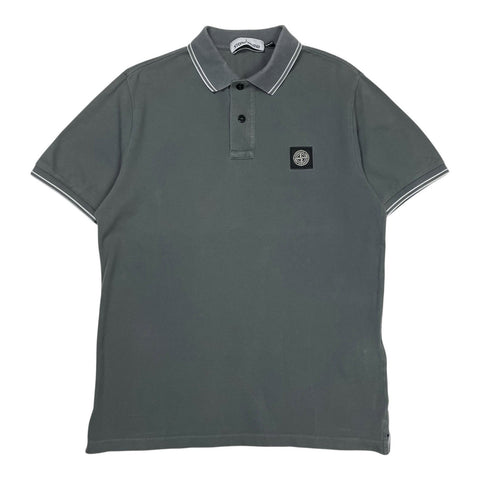 Stone Island Polo Shirt, Size Medium