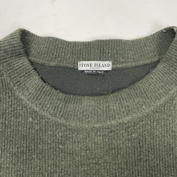 Vintage Stone Island Mock Neck Sweatshirt, Size XL