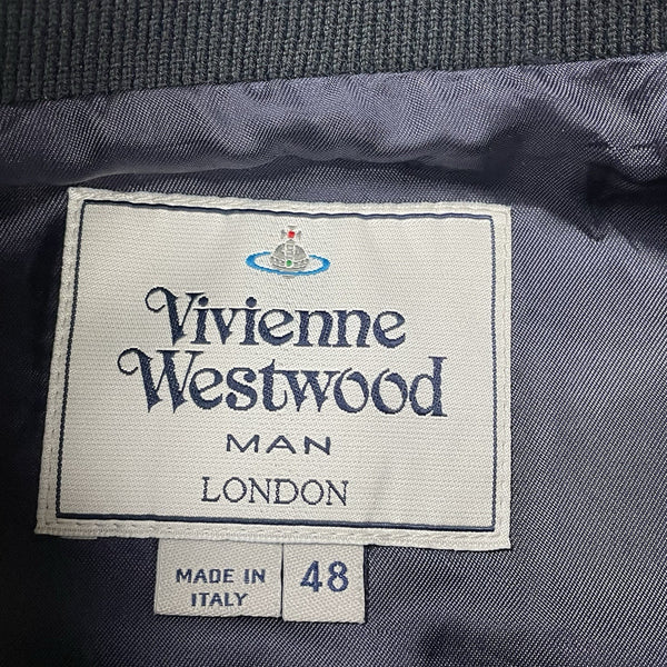Vivienne Westwood Gingham Check Bomber Jacket, Size Medium
