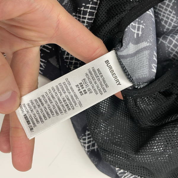 Burberry TB Monogram Swim Shorts, Size XS