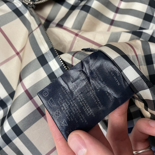 Burberry Nova Check Jacket, Size Small