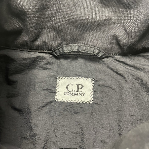 CP Company Black Lens Smock 1/4 Zip, Size Large