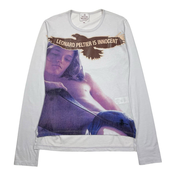 Vivienne Westwood Leonard Peltier Is Innocent T-Shirt, Size Medium