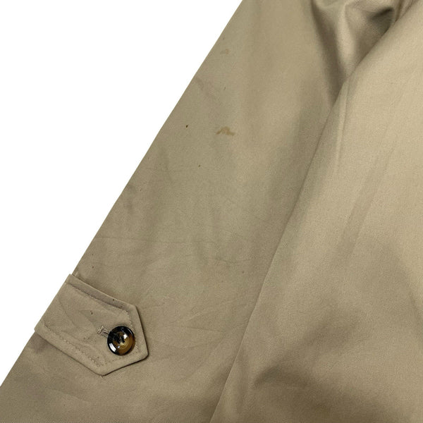 Burberry Nova Check Trench Coat, Size 12 Reg