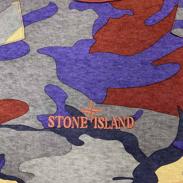 Stone Island Heritage Camo T-Shirt, Size Medium