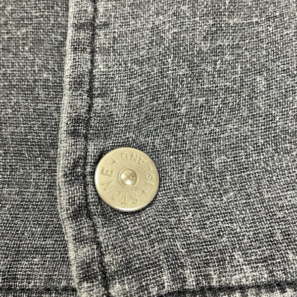 Vintage Stone Island Resin Spalmatura Overshirt, Size Large
