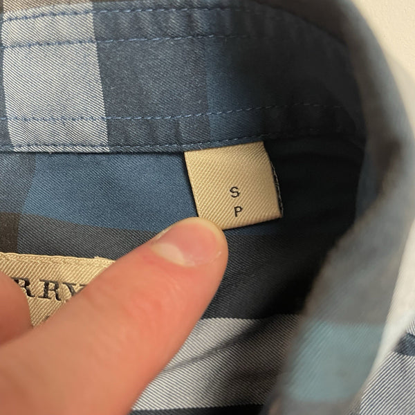 Burberry Nova Check Shirt, Size Small