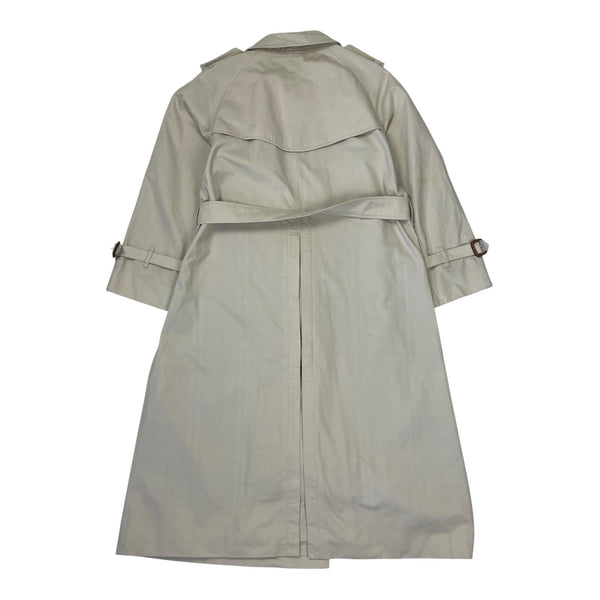 Burberry Nova Check Trench Coat, Size UK 8 Petite