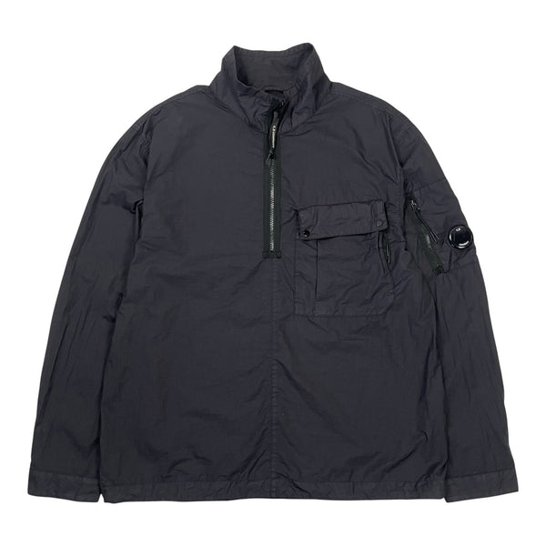 CP Company Black Lens Smock 1/4 Zip, Size Large