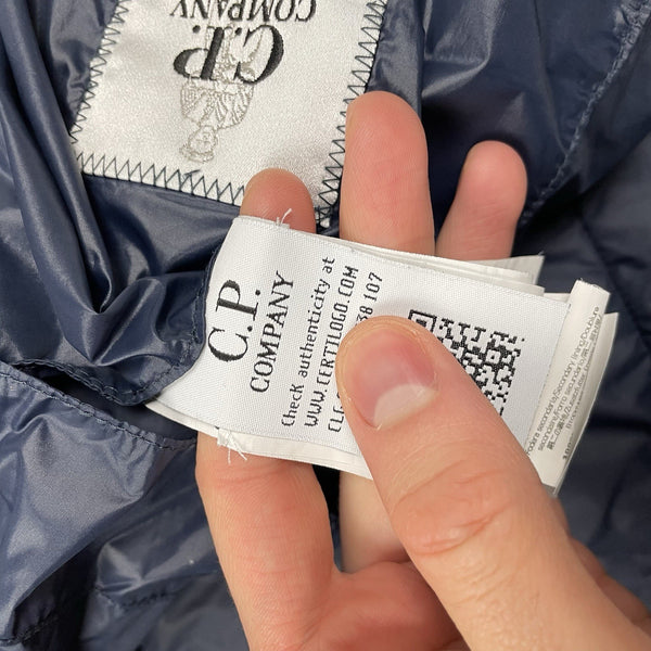 CP Company Mixed Soft Shell Goggle Puffer Jacket, Size XL