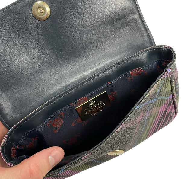 Vivienne Westwood Tartan Crossbody Bag