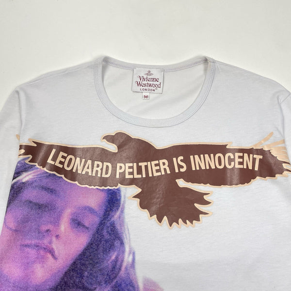 Vivienne Westwood Leonard Peltier Is Innocent T-Shirt, Size Medium