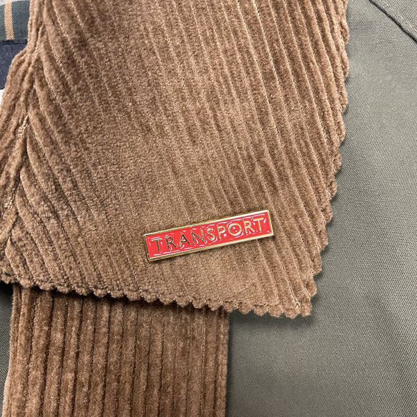 Barbour Icons Transport Jacket, Size Medium