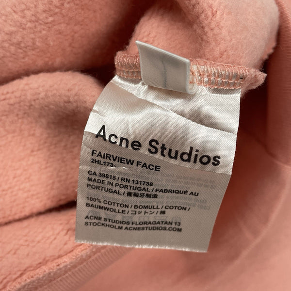 Acne Studios Sweatshirt Fairview Face, Size Small