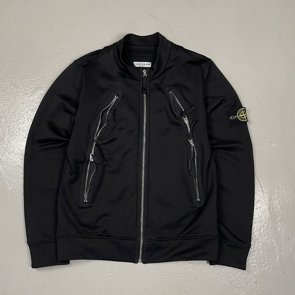 Vintage Stone Island Tactical Zip Pockets Track Top, Size Large