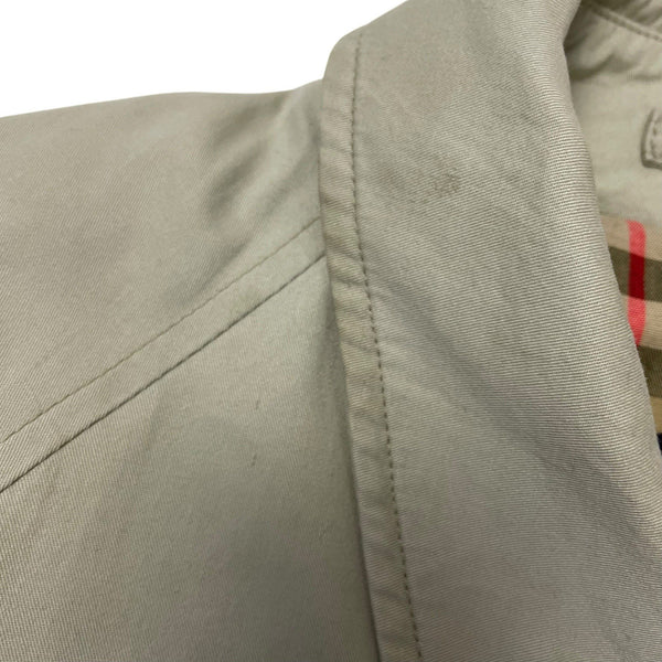 Vintage Burberry Nova Check Crest Harrington Jacket, Size Medium