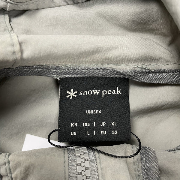 Snow Peak Utility Parka Root Hoodie, Size Large L