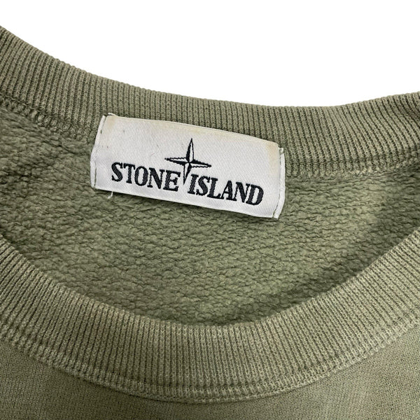 Stone Island Grid Sweatshirt, Size Medium