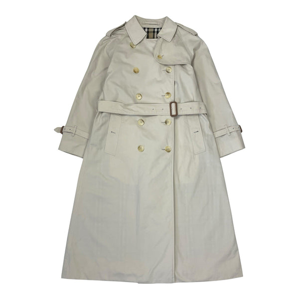 Burberry Nova Check Trench Coat, Size UK 8 Petite