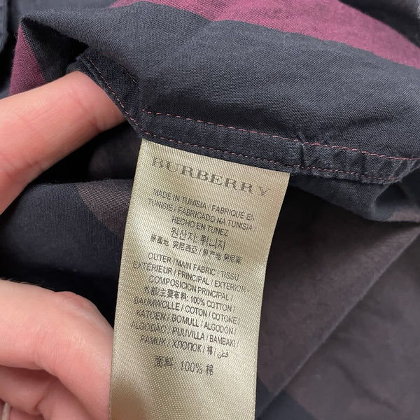 Burberry Brit Nova Check Shirt, Size Small