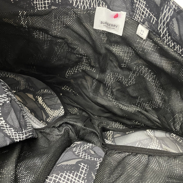 Burberry TB Monogram Swim Shorts, Size XS