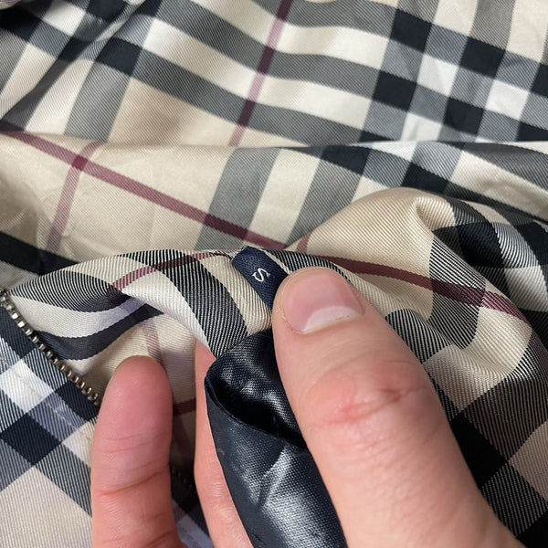 Burberry Nova Check Jacket, Size Small