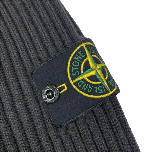 Stone Island Ribbed 1/4 Zip Jumper, Size XL