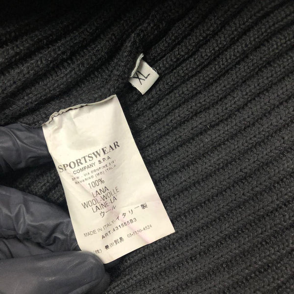 Stone Island Ribbed 1/4 Zip Jumper, Size XL