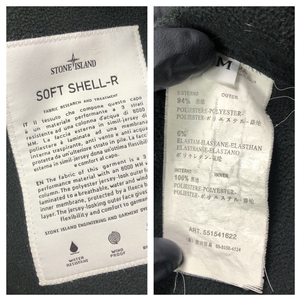 Stone Island Soft Shell R Jacket, Size Medium