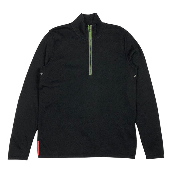 Vintage Prada Sport 1/4 Zip, Size Medium