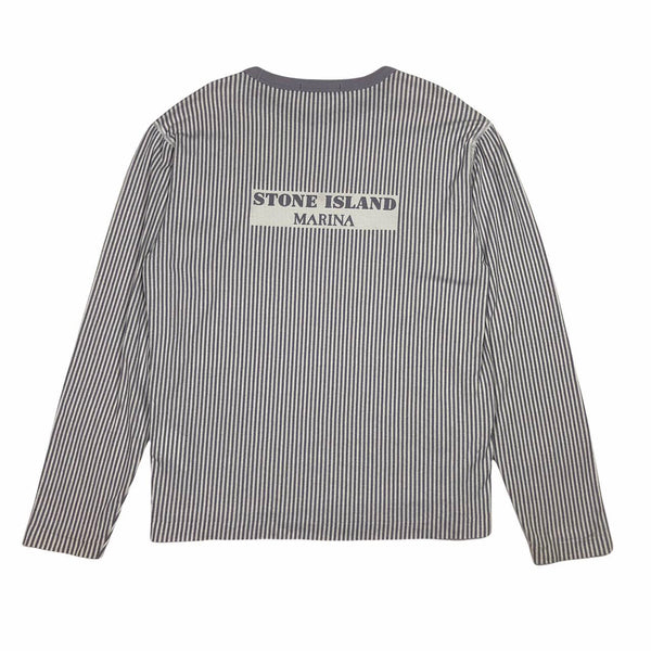Stone Island Marina striped long sleeve, Size Large