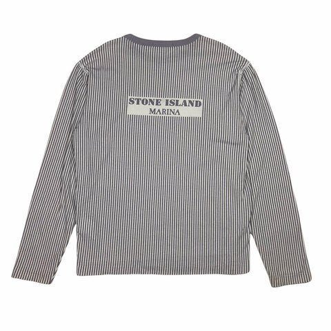 Stone Island Marina striped long sleeve, Size Large