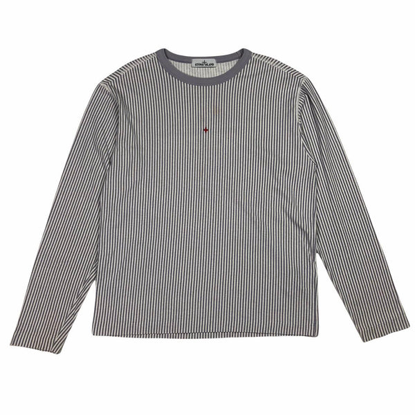 Stone Island Marina striped long sleeve, Size Large