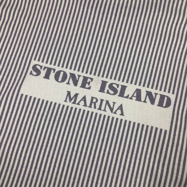 Stone Island Marina striped long sleeve, Size Large