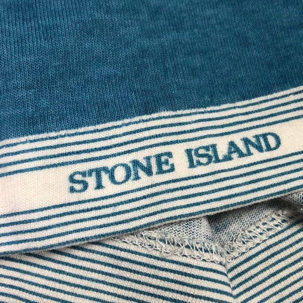 Vintage Stone Island Striped T shirt, Size Medium