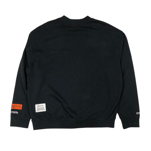 Heron Preston Sweatshirt, Size Medium