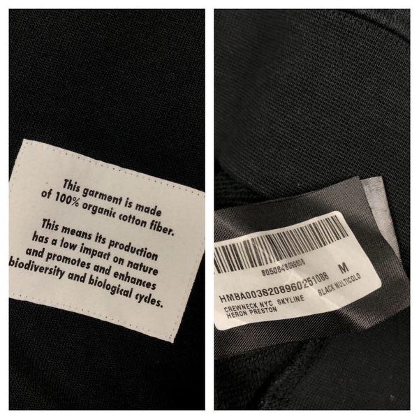 Heron Preston Sweatshirt, Size Medium