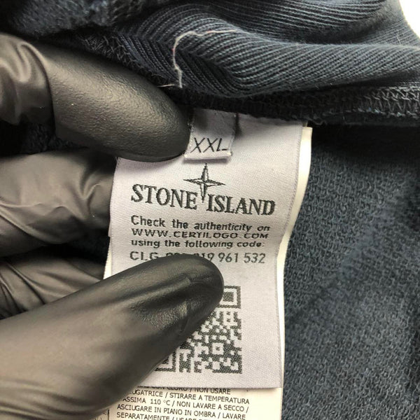 Stone Island Zip Up hoodie, Size XXL