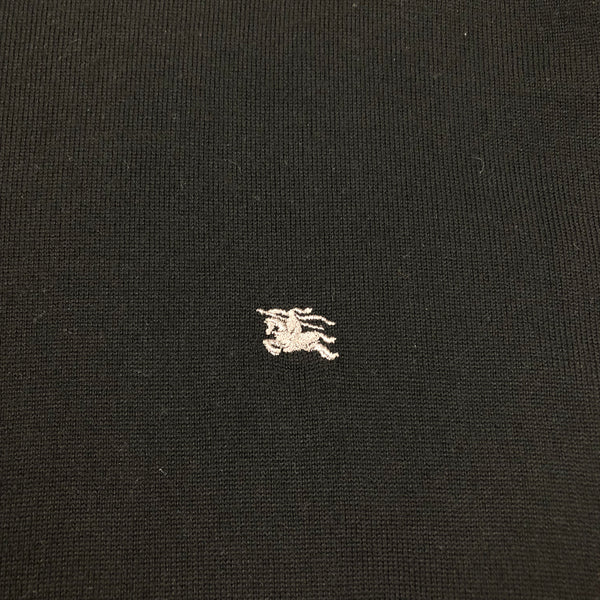 Burberry 1/4 Zip Knit, Size XL