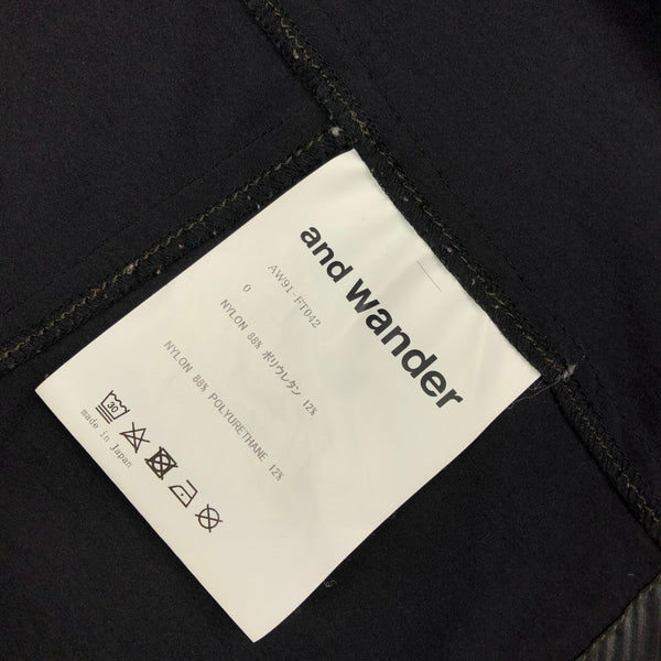 And Wander Nylon Stretch Jacket, Size Small