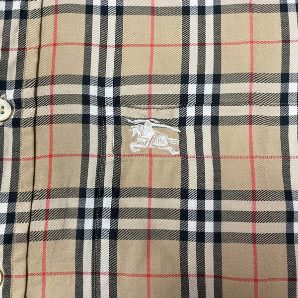 Vintage Burberry Nova Check Shirt, Size XL