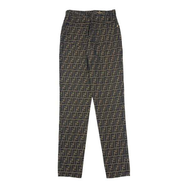 Fendi Monogram Trousers, Size W26”