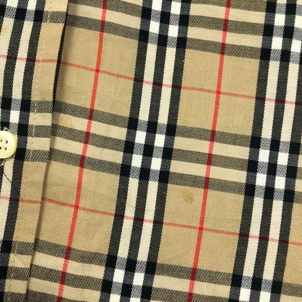 Burberry Nova Check Shirt, Size Large