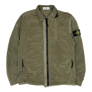 Stone Island Nylon Overshirt, Size Small
