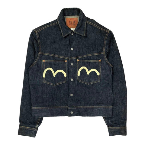 Evisu Denim Jacket, Size Medium