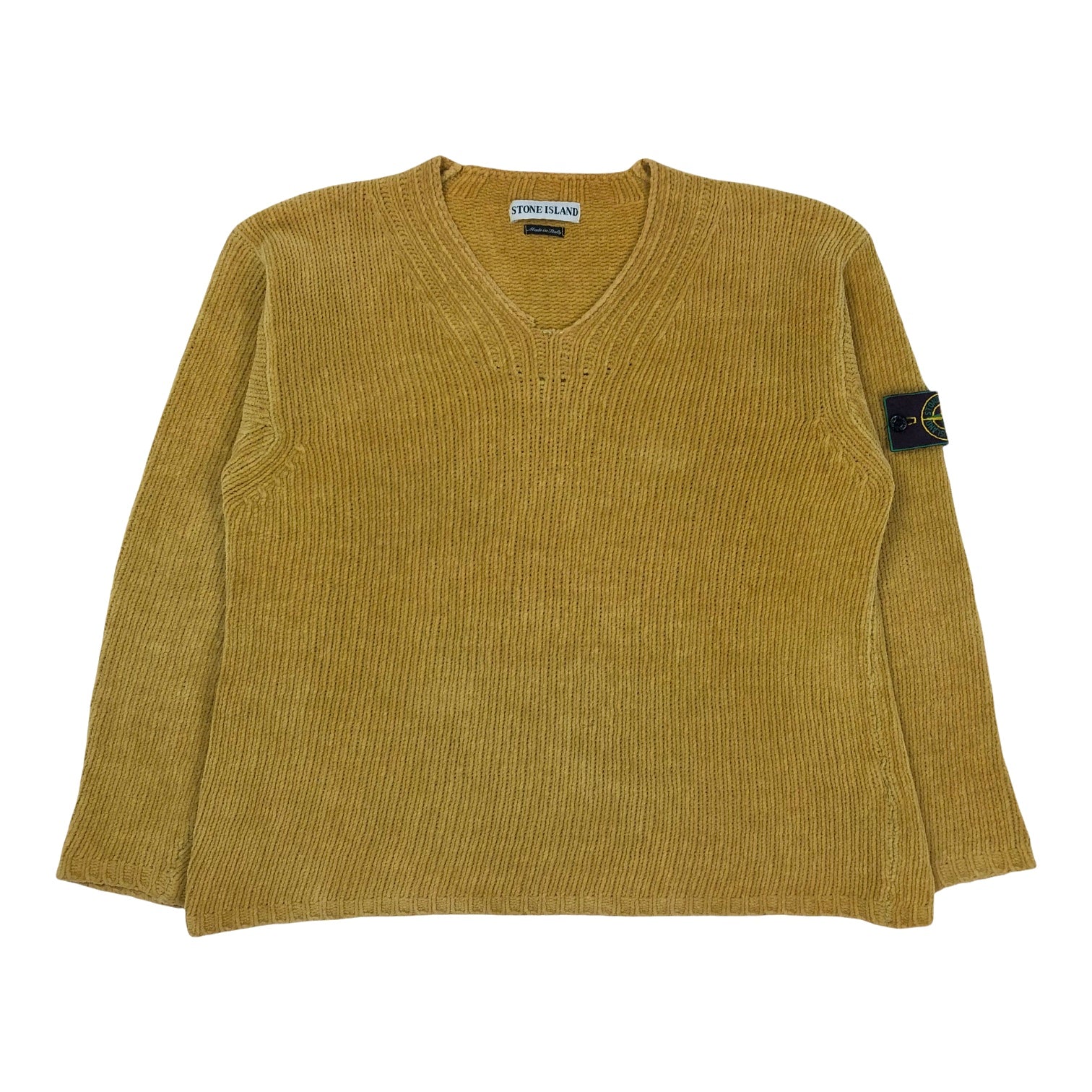 Vintage Stone Island Chenille Knit, Size Small