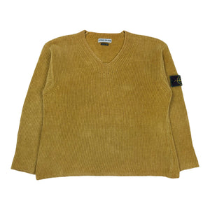 Vintage Stone Island Chenille Knit, Size Small