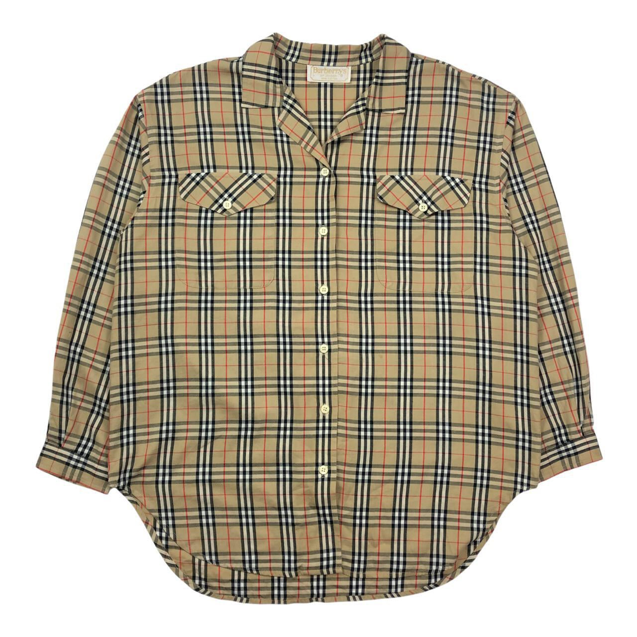 Burberry Nova Check Shirt, Size Large