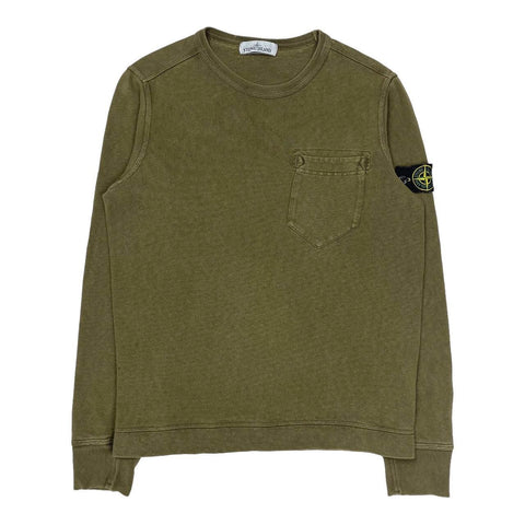 Stone Island Pocket Sweatshirt, Size Medium