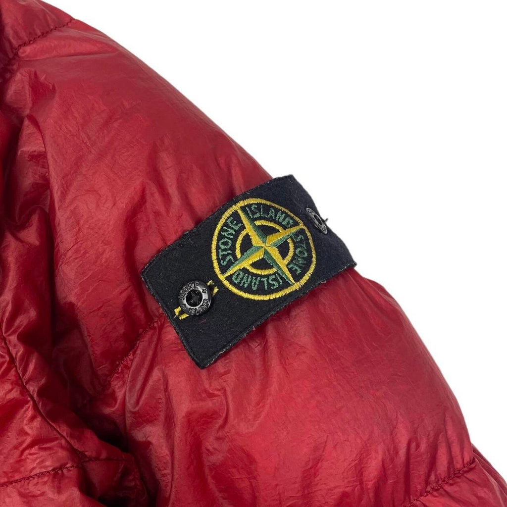 Mens red sales stone island jacket